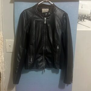 Vegan Leather Jacket